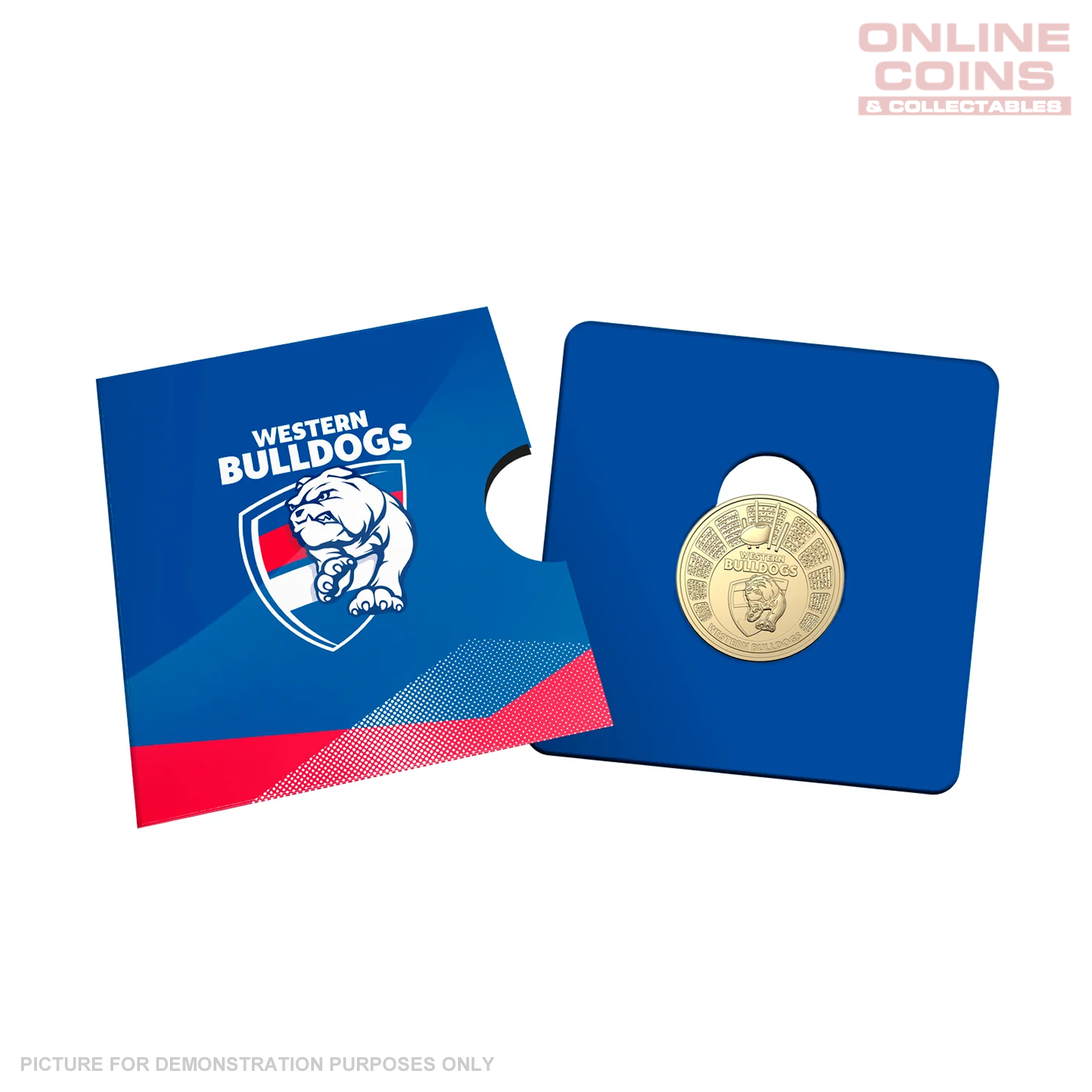 2024 AFL Single Coin - WESTERN BULLDOGS